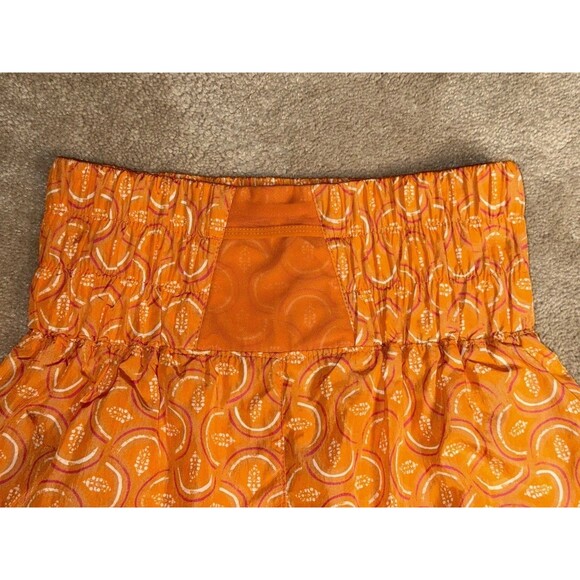 Women’s S- Free People Movement Shorts Orange - Picture 3 of 4
